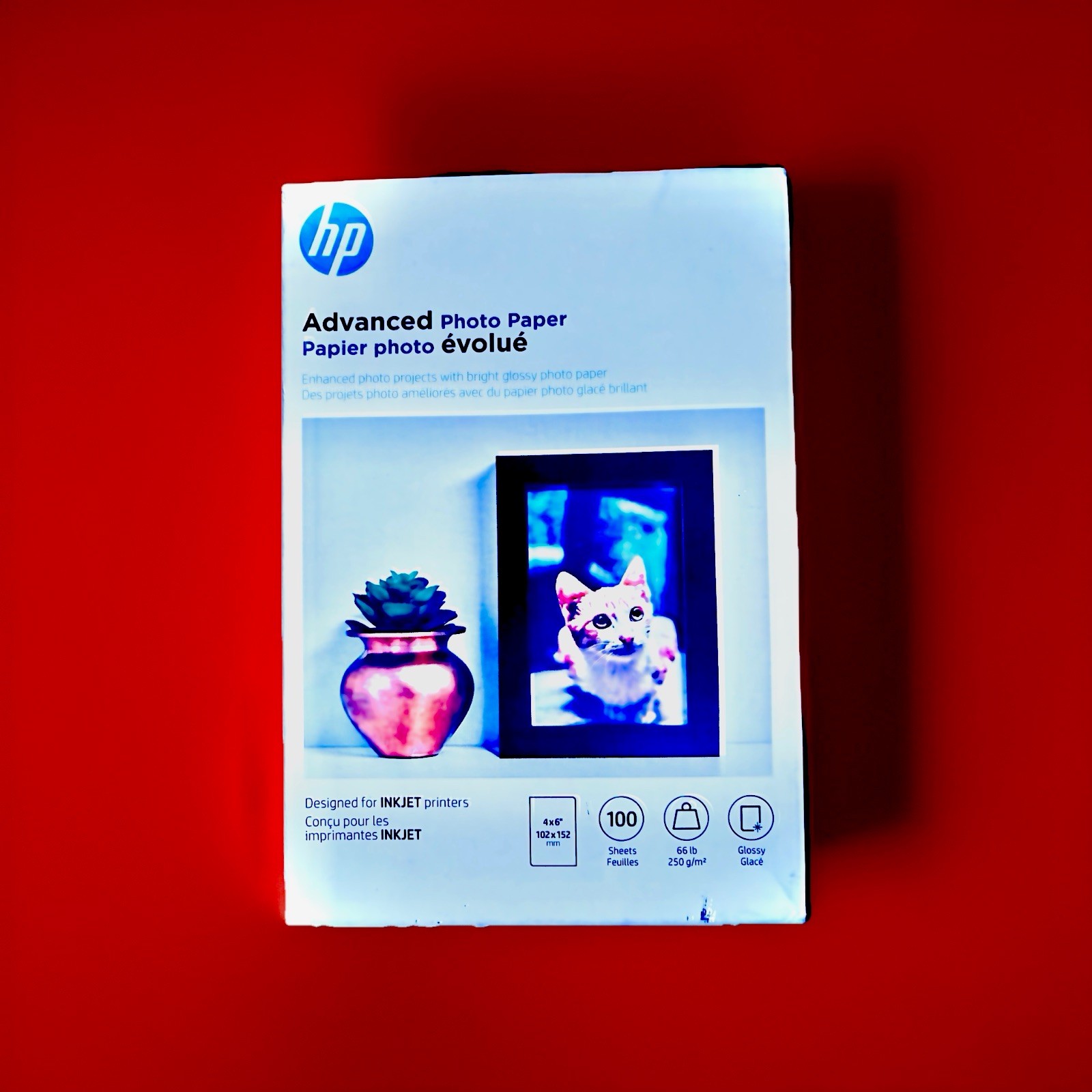 Hewlett Packard Q6638A 4 x 6 inch Glossy Printer Paper – 100 Sheets