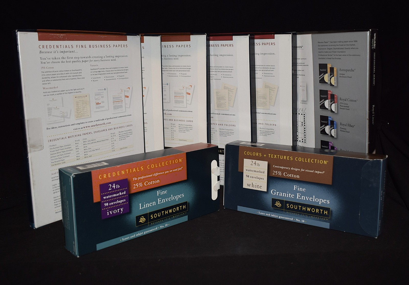 Fine Business Stationary Paper and Envelopes ~ Lot of 8
