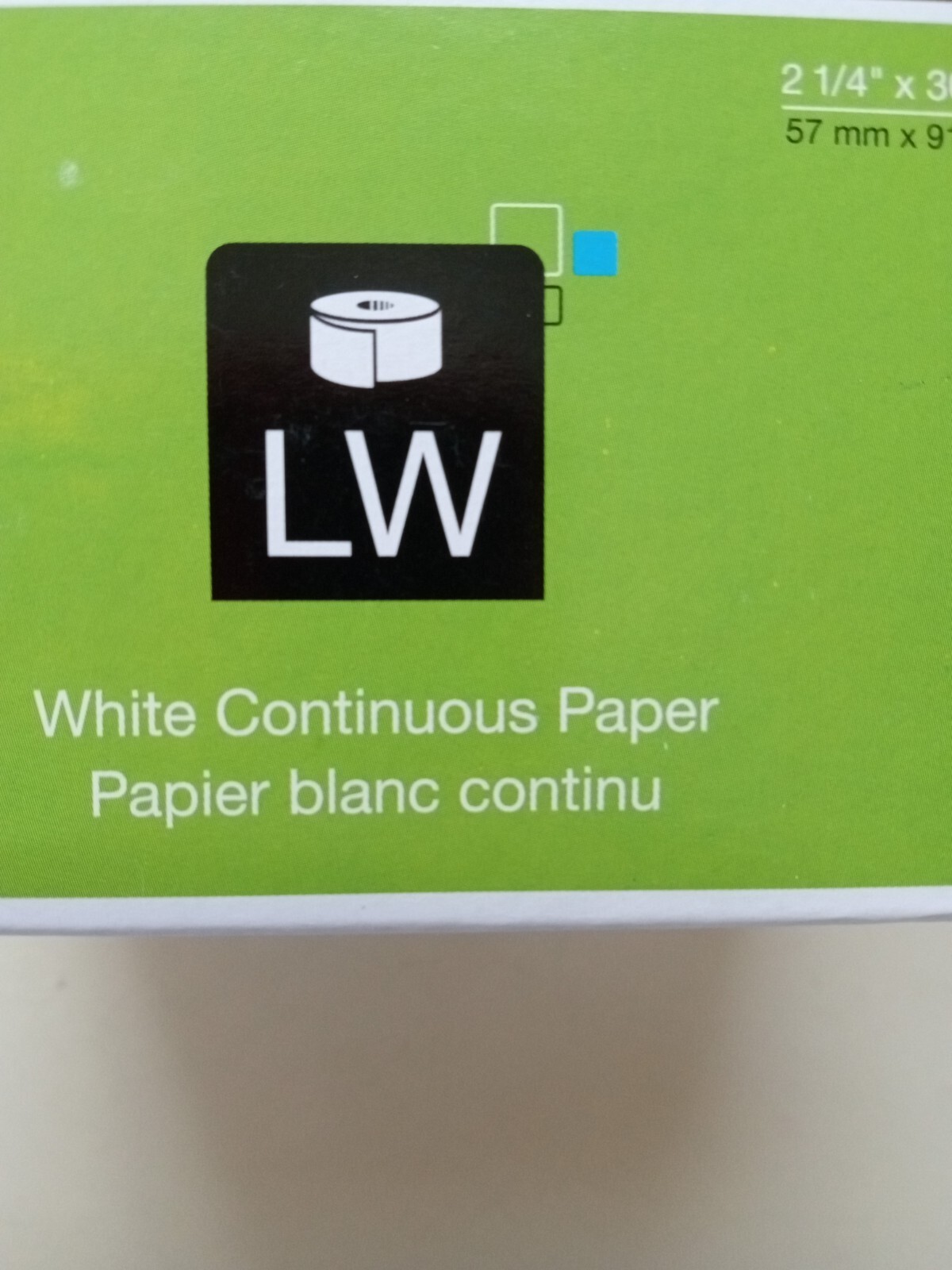 DYMO LabelWriter Continuous-Roll Receipt Paper 2-1/4″ x 300 White 30270
