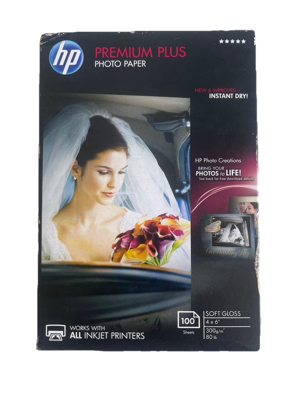 HP Premium Plus Soft Gloss Photo Paper 100 Sheets 4×6 Hewlett Packard NEW SEALED