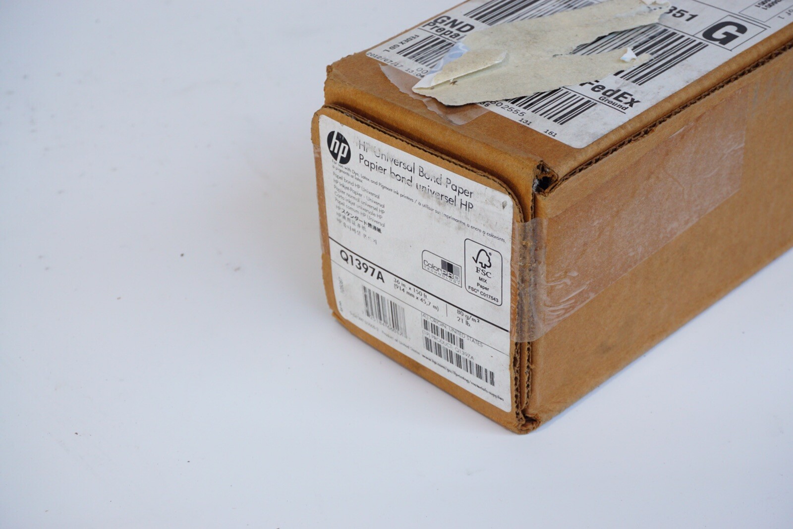 New OEM HP Q1397A Bond Paper Roll 36″x150′