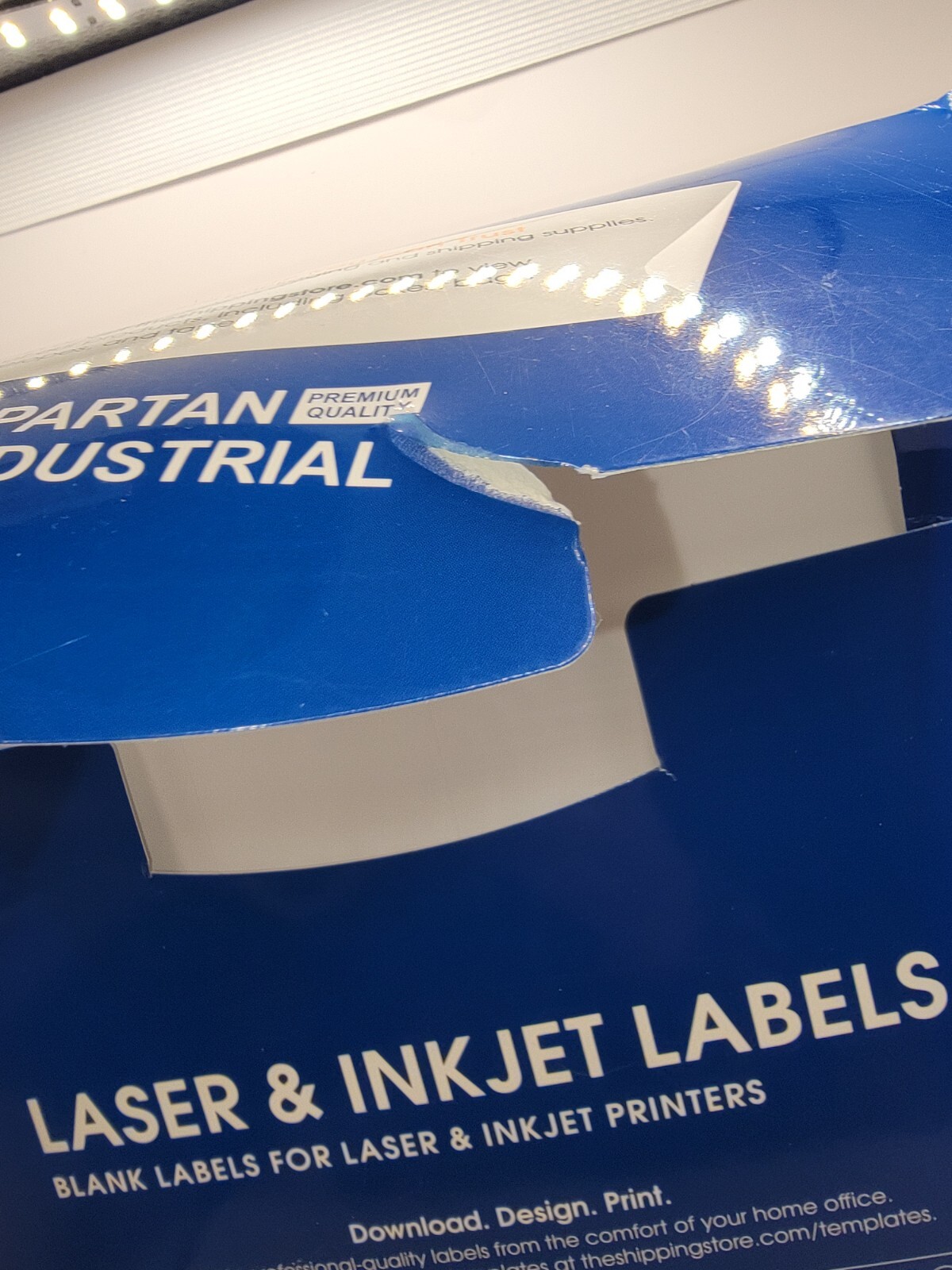 Printable Laser and Inkjet Labels – White Sticker Labels – 2″ X 5″ 30 Sheets