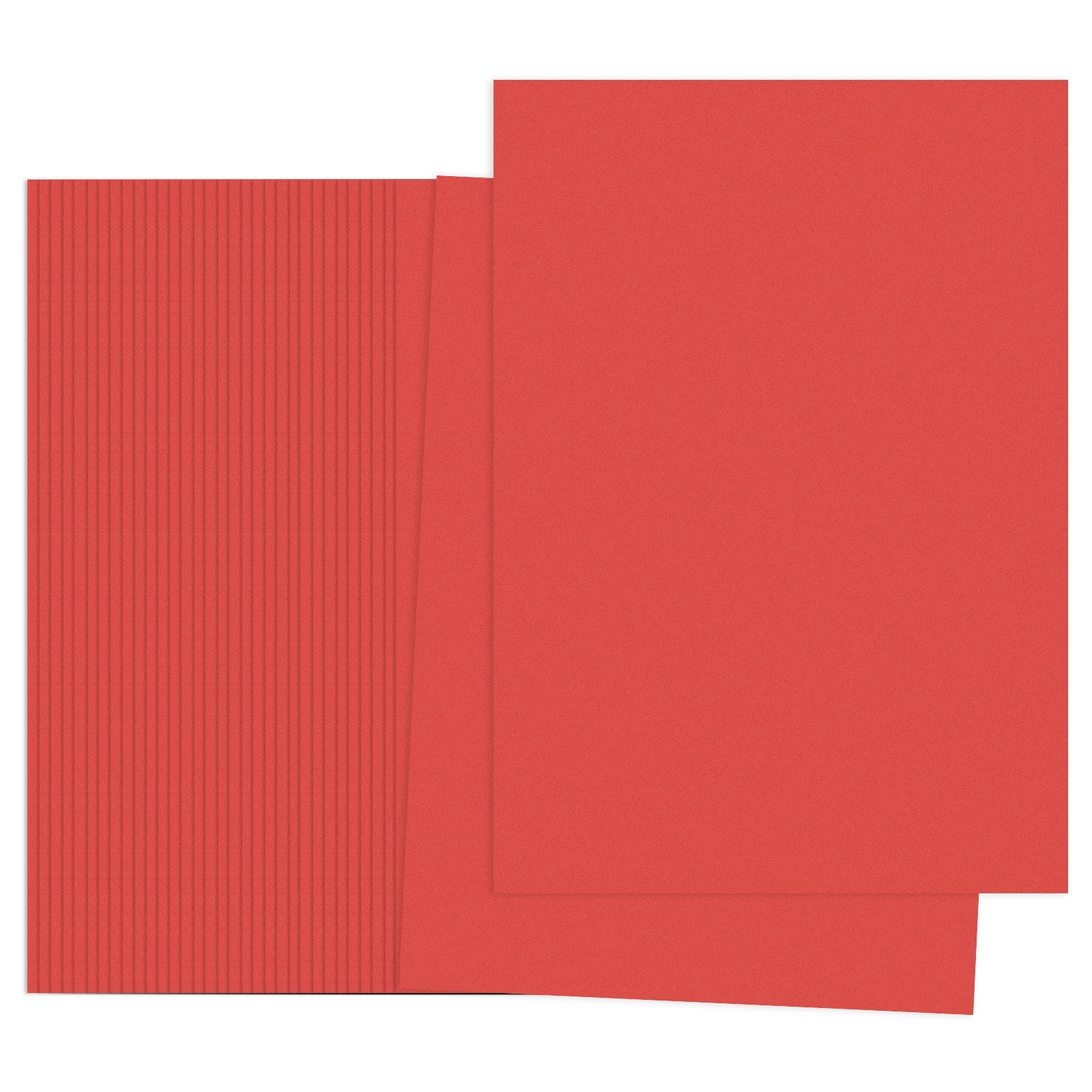 Bright Red Color Copy Paper, 100 Sheets 8.3×5.9″ A5 70gsm