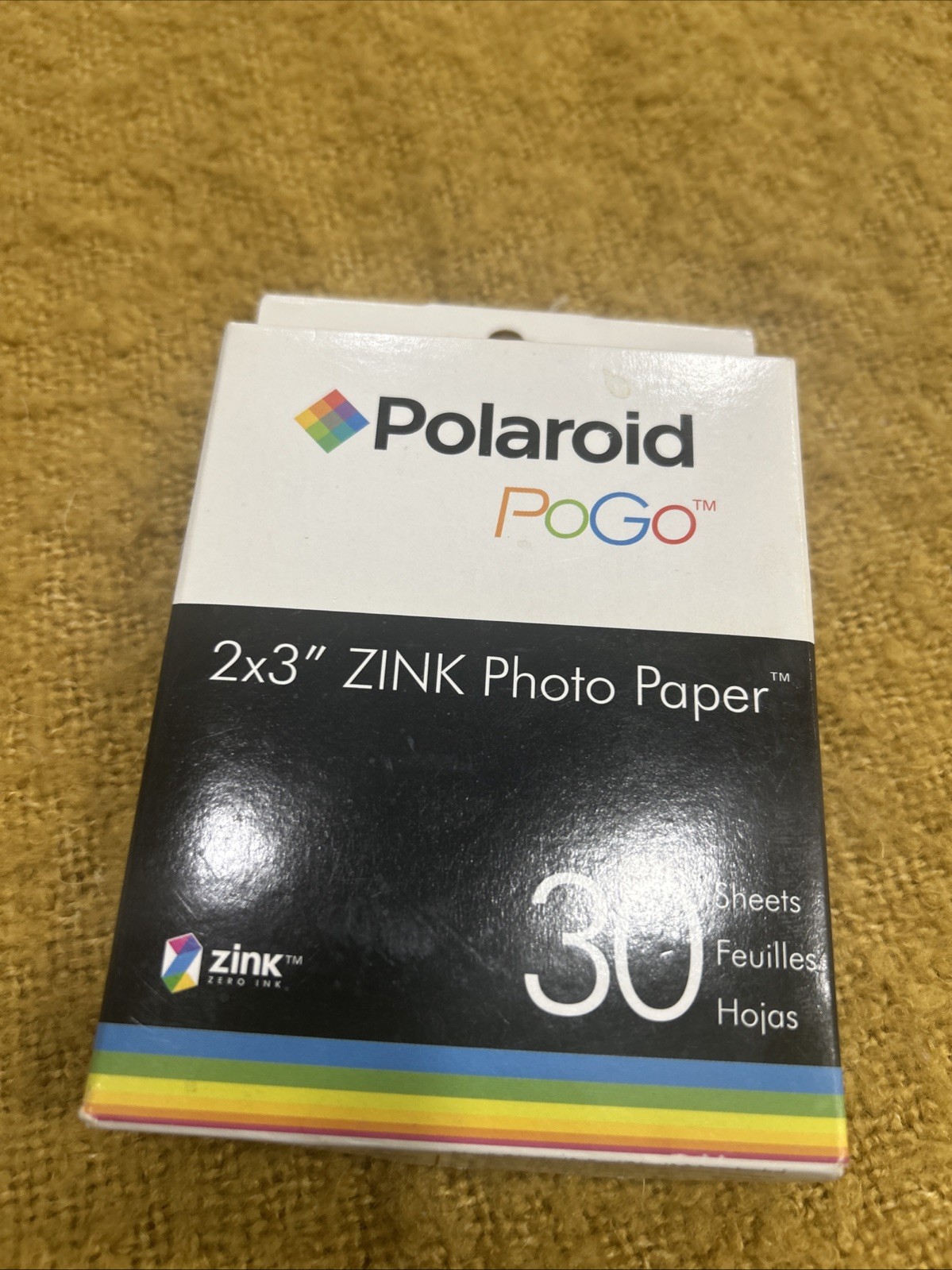 Polaroid PoGo 2×3″ Zink Photo Paper 30 Sheets for Polaroid Zink Printer NEW