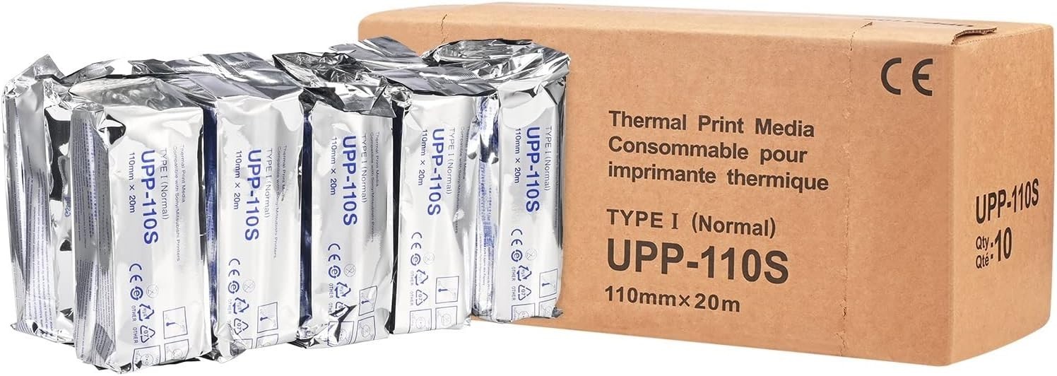 Compatible upp-110s,Ultrasound Paper Film/Media upp 110s Thermal Print Media 1