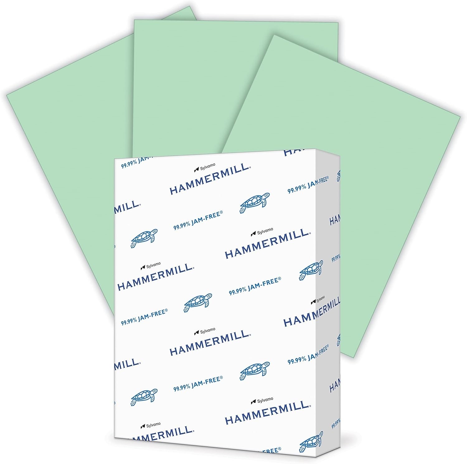 Eco-Friendly 20 lb Pastel Green Paper – 8.5×11 for Creative Printing, 500 Sheets