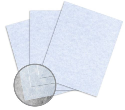 24 lb PARCHMENT BLUE PAPER, 50 SHEETS CALLIGRAPHY WEDDING AWARD MENU