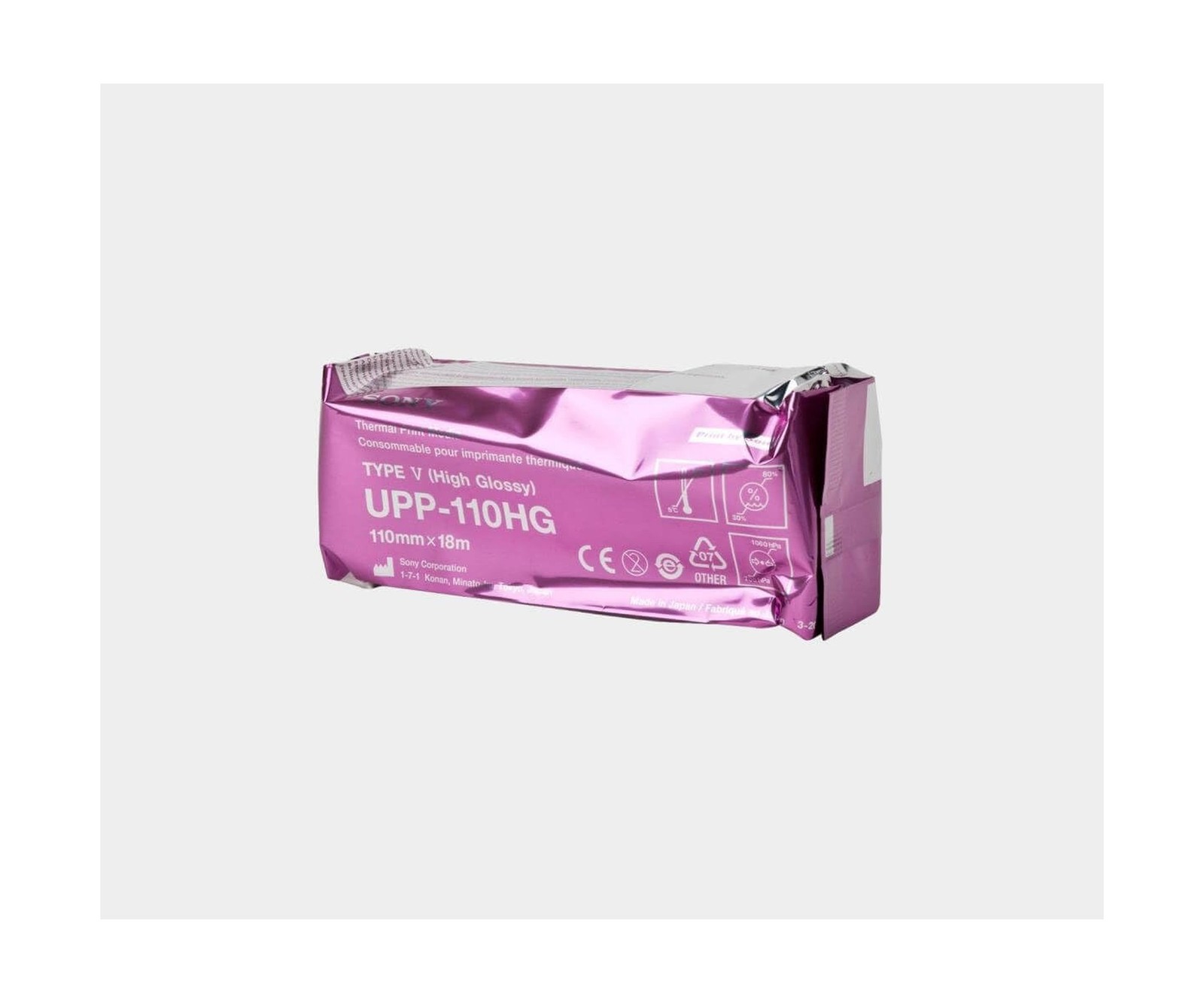 Sony UPP-110HG Thermal Print Media Video Imaging Paper 1box (10 Rolls)