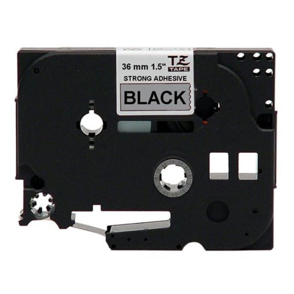 Brother Tzes961g Label/Ribbon Cartridge, Silver, 1-1/2 In W