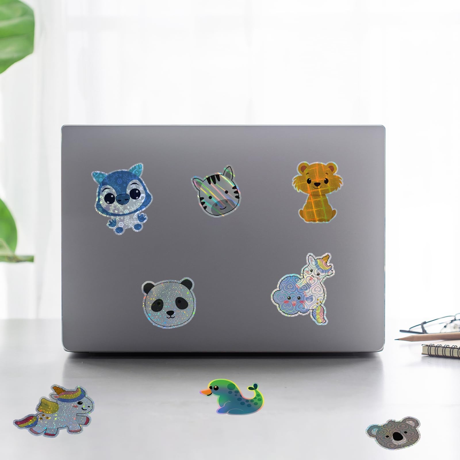 30 Sheets Holographic Sticker for Inkjet&Laser Printer, Printable Vinyl Stick…