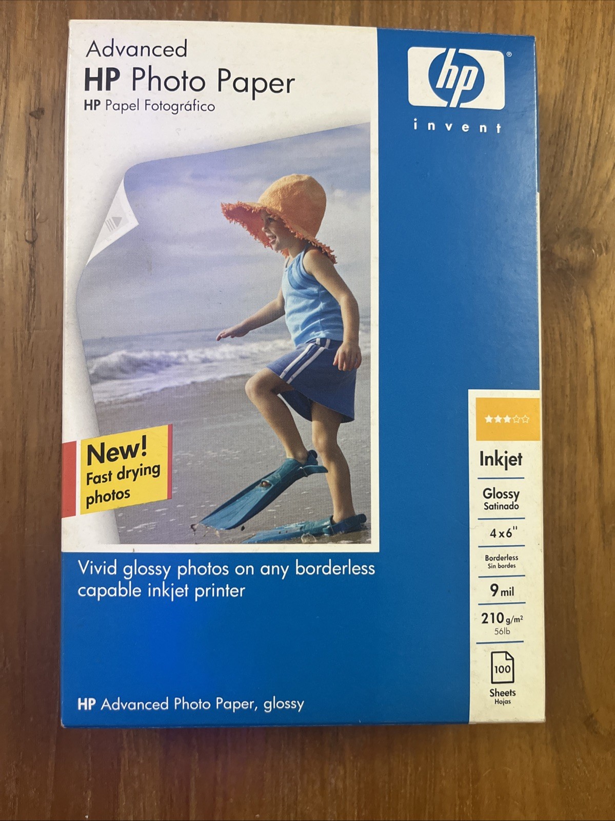 Hewlett Packard Q6638A 4 x 6 inch Glossy Printer Paper – 100 Sheets