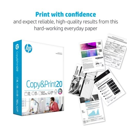 hp printer paper copy 20 8.5×11 500