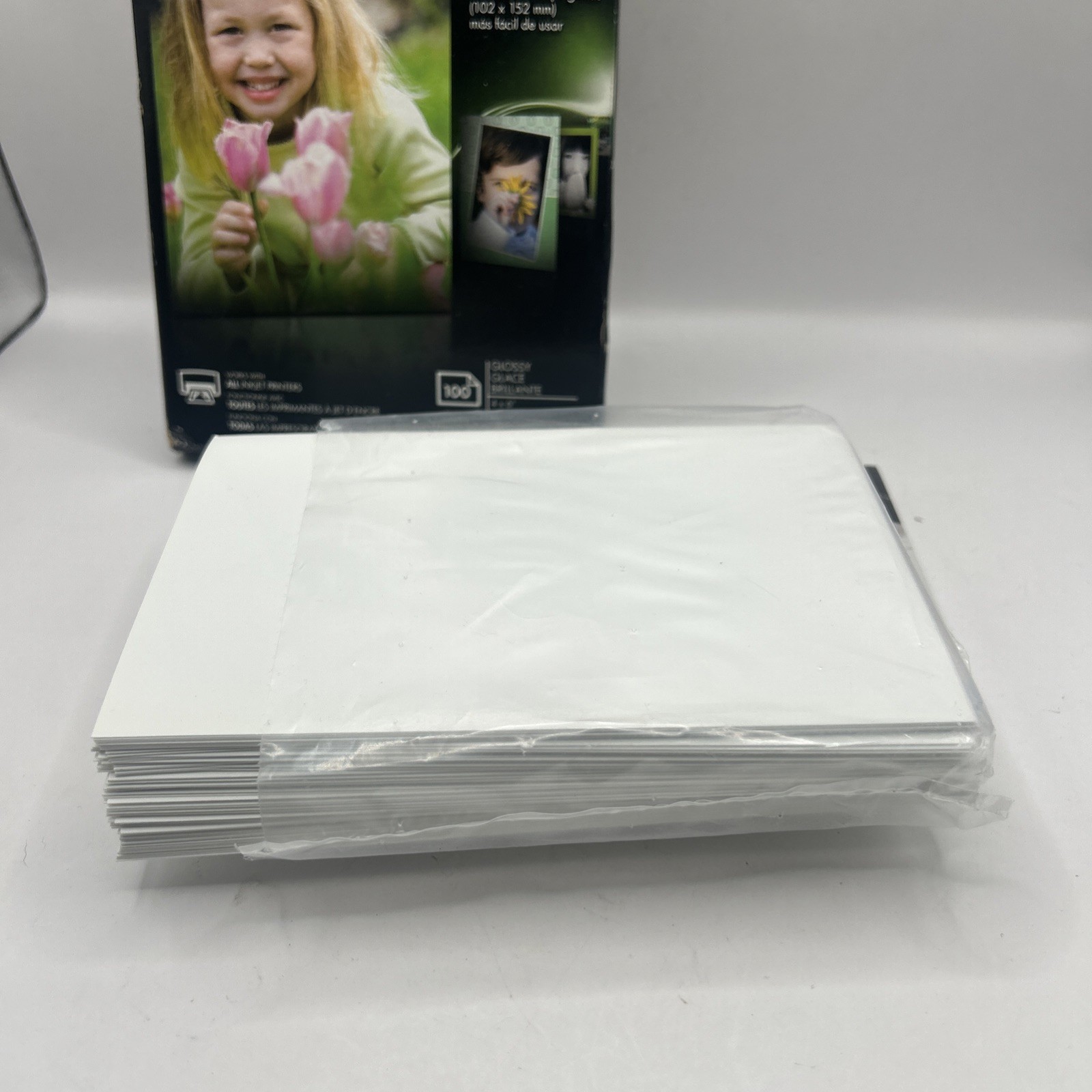 HP Advanced Glossy Inkjet Photo Paper 150 Sheets 4 x 6″ NEW *READ