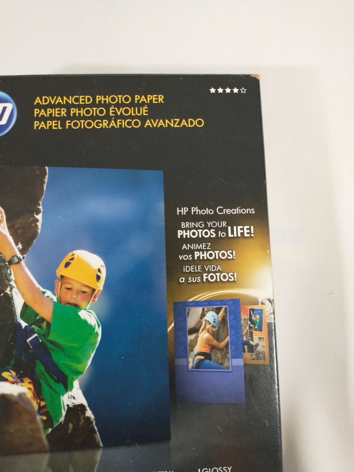 HP Advanced Photo Paper -100 Sheets -Glossy -4″x6″ for Ink Jet Printers-
