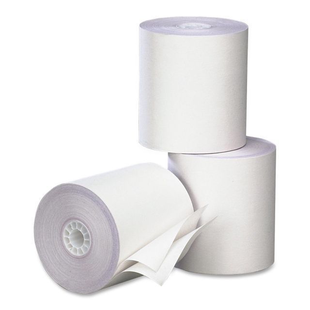 PM Company PMC07832 Cash Register Roll Paper Pack of 50