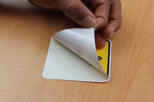 Premium Printable Vinyl Sticker for Inkjet Printer – 20 Sheets Glossy Sticker…