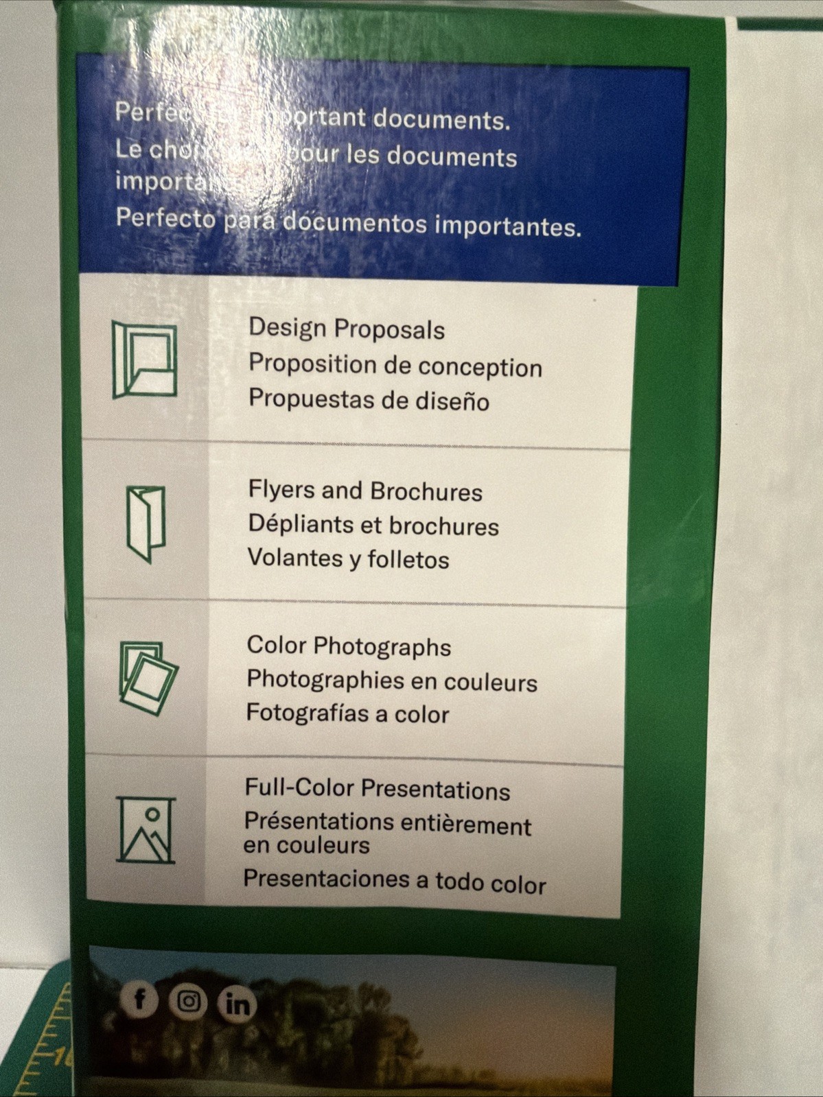 Hammermill Premium Color Copy Paper 100 Bright White 32lb 8.5 x 11 500 Sheets