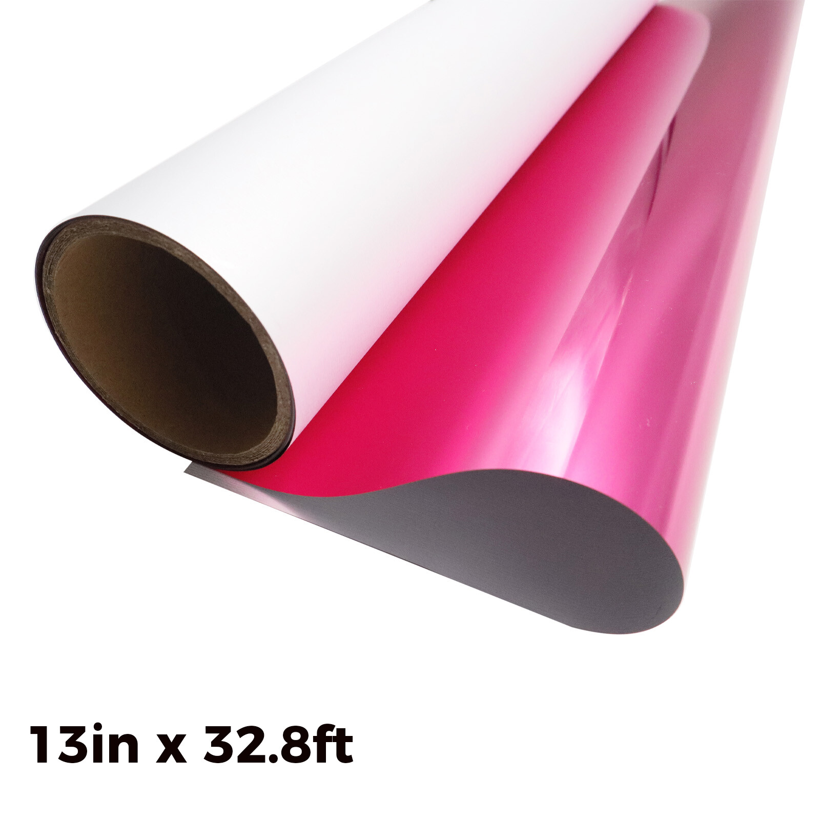 Budle 13in x 32.8ft DTF Hot Pink Film Roll 13in x 164ft DTF Transfer Film
