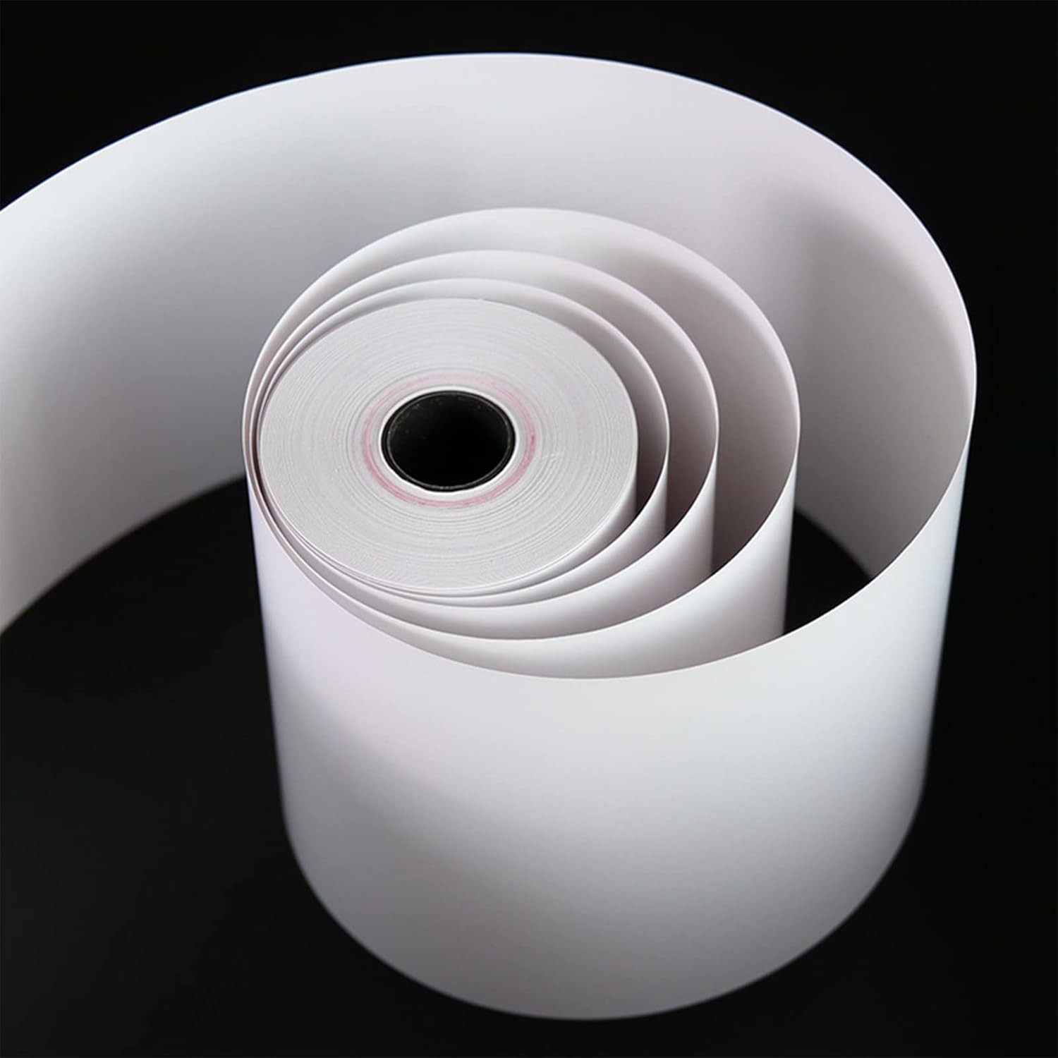 FungLam Thermal Receipt Paper POS Cash Register 100 Rolls, White,Red