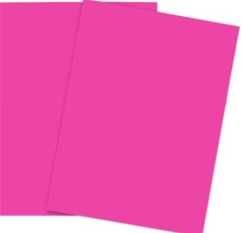 BRIGHT COLOR FUCHSIA CARD STOCK 50 SHEET INVITATION SCHOOL SIGN POSTER MENU