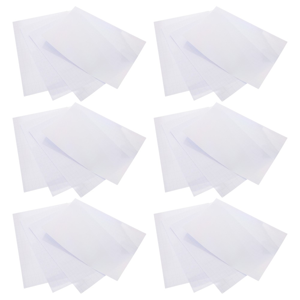 40 Sheets Holographic Laser Stickers Cold Laminated Film Hologram