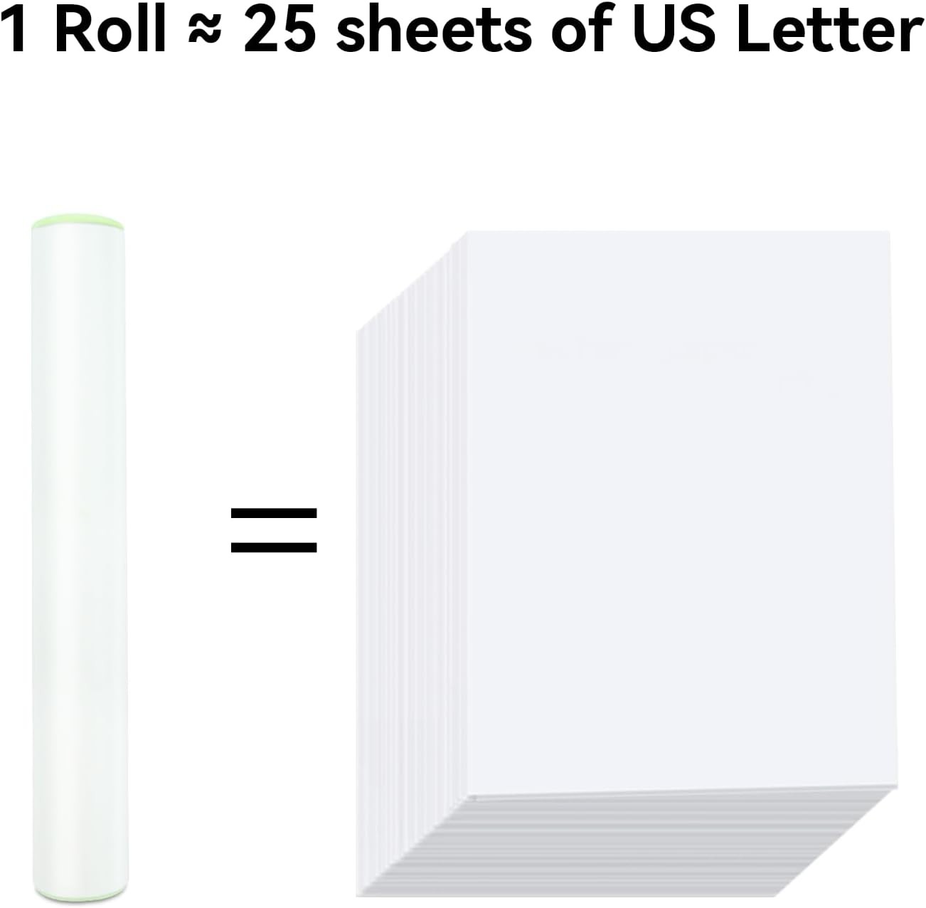 A4 Thermal Paper 3 Rolls for MT810 printer(210mm/8.27″width/7m White