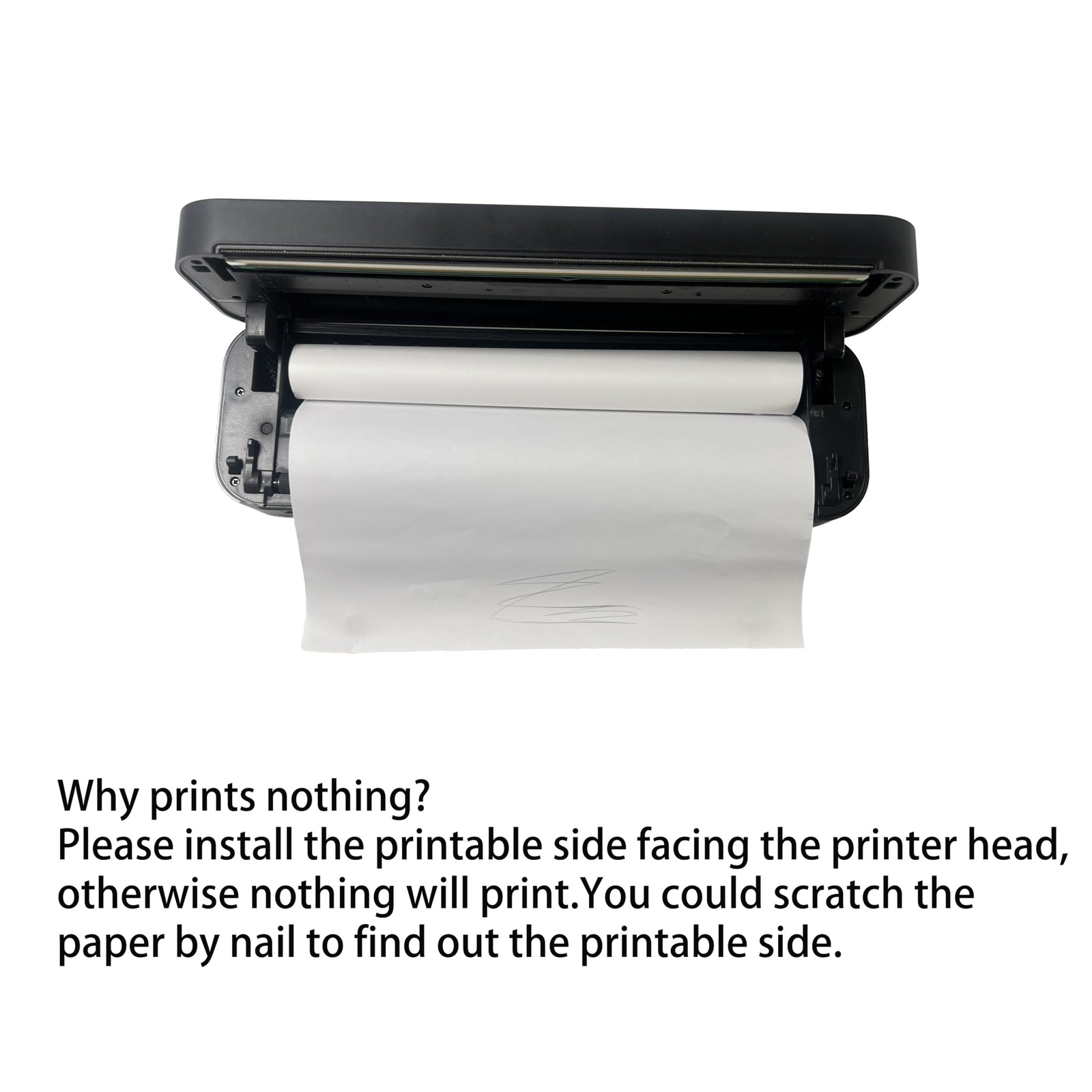 8 rolls (about 200 pages), A4, BPS free, thermal 8 Rolls, 3 Years, white