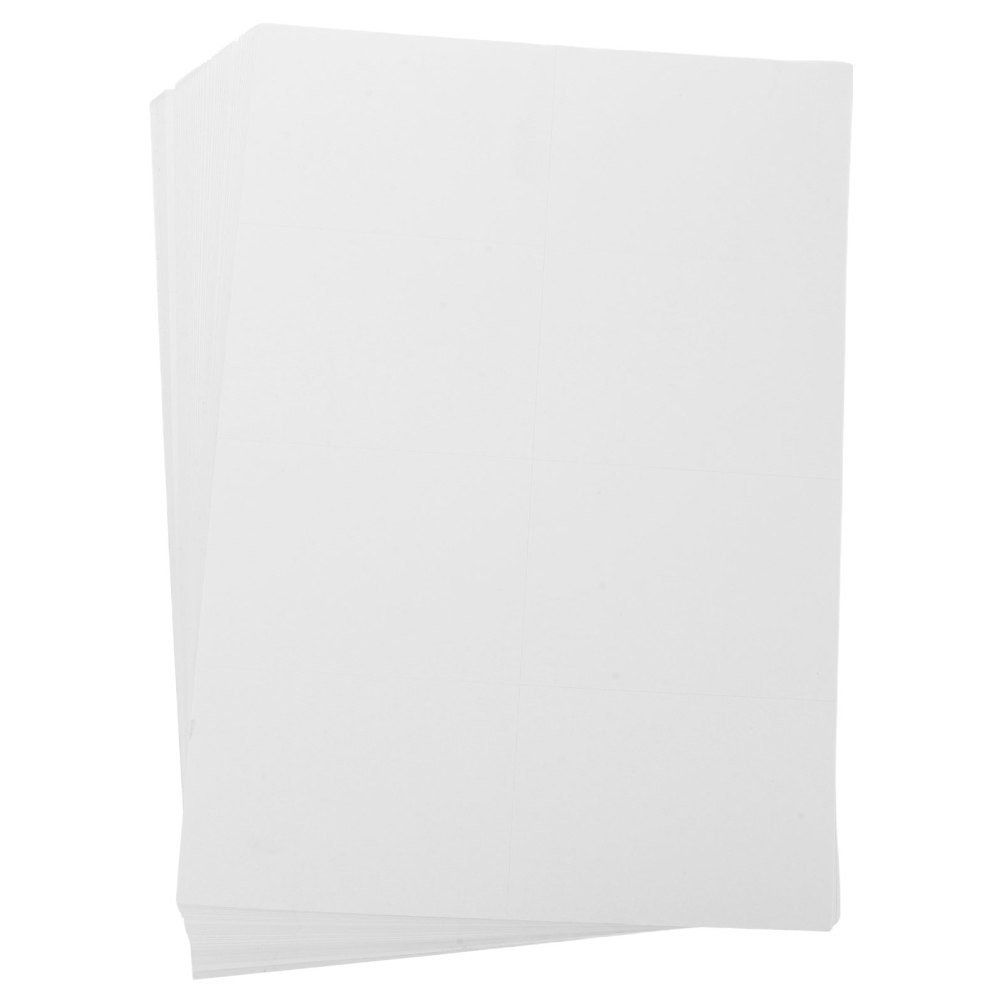 50 Pcs Label Printer Paper Matte Printable Sticker Bin Organization