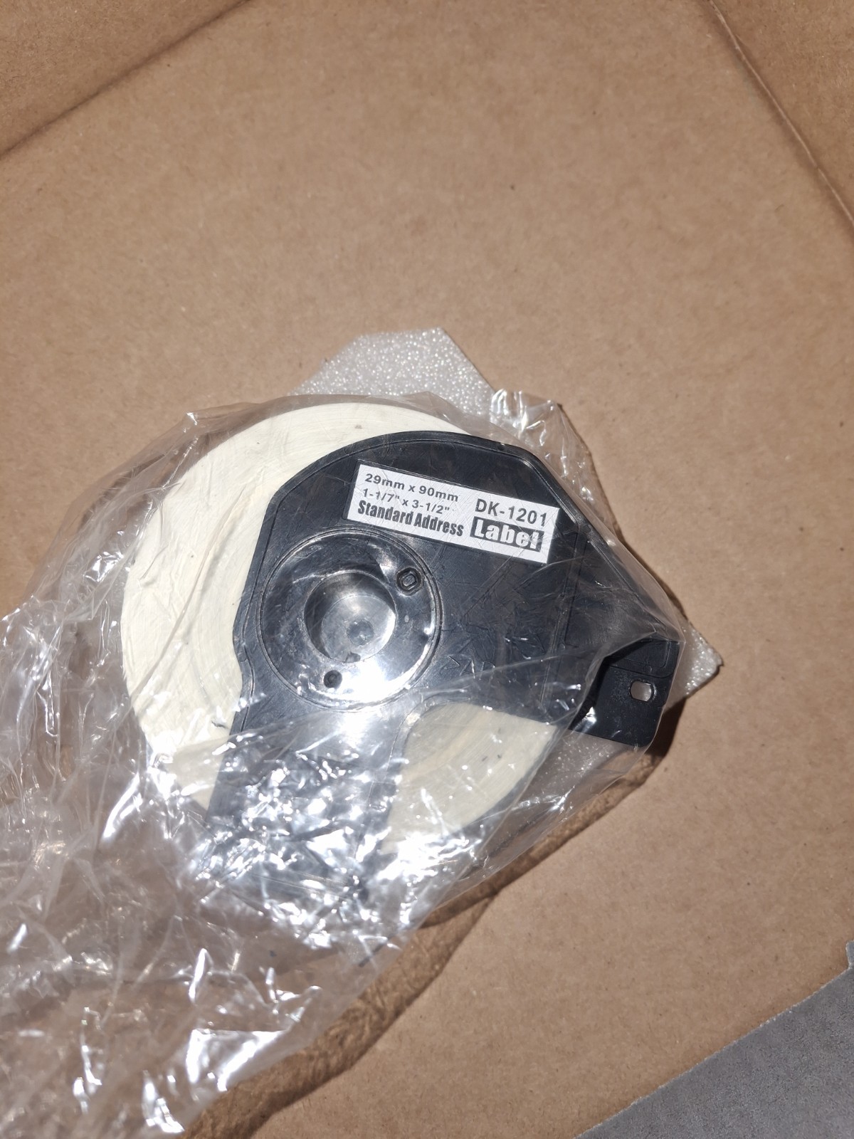 (Lot of 7) LD Brother DK-1201 Compatible Address Labels 400 Per Roll 2,800 Total