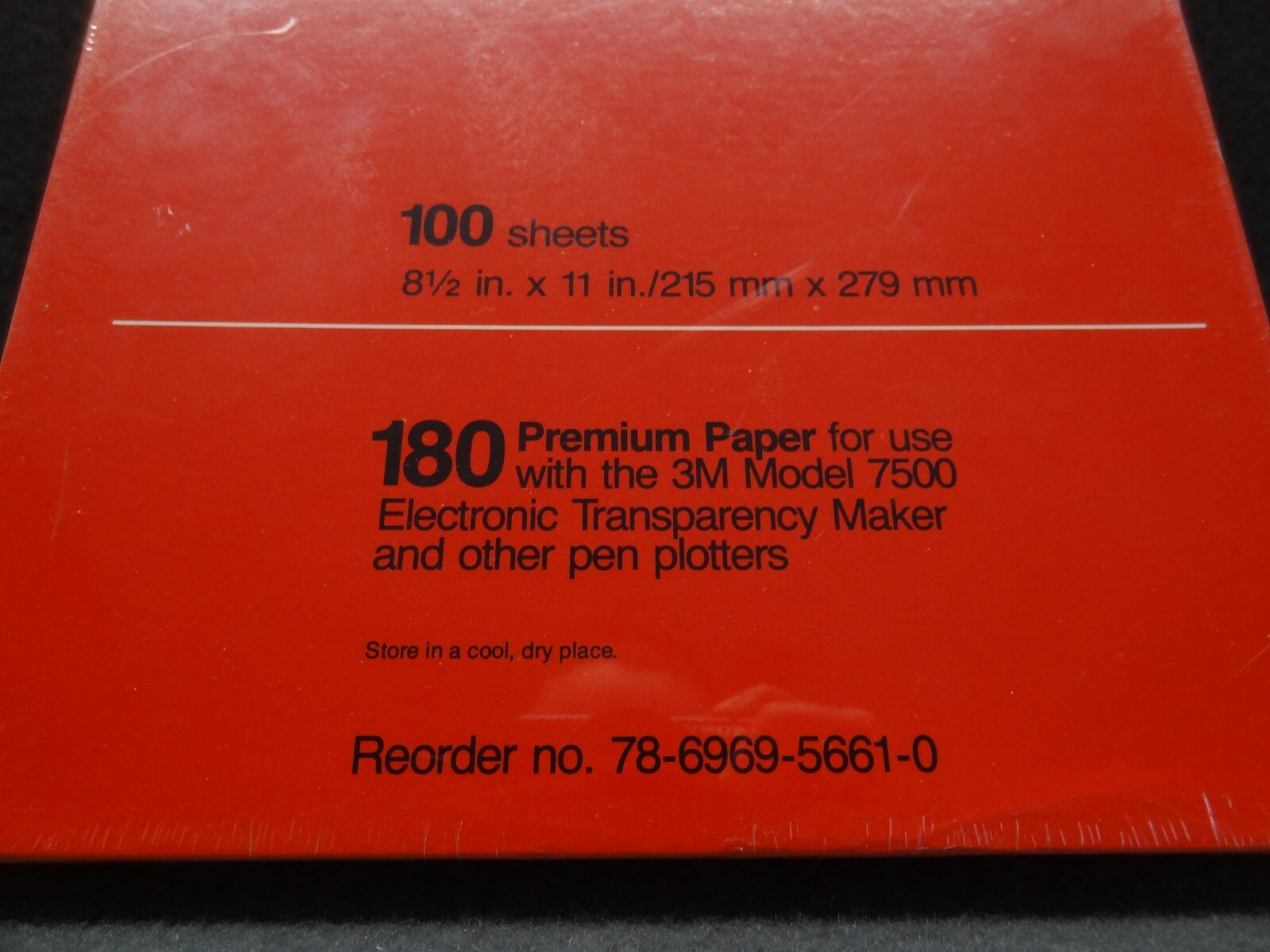 NEW 3M 100-Sheets Computer Graphics Paper 180 Premium 7500 Maker Plotter 8.5×11