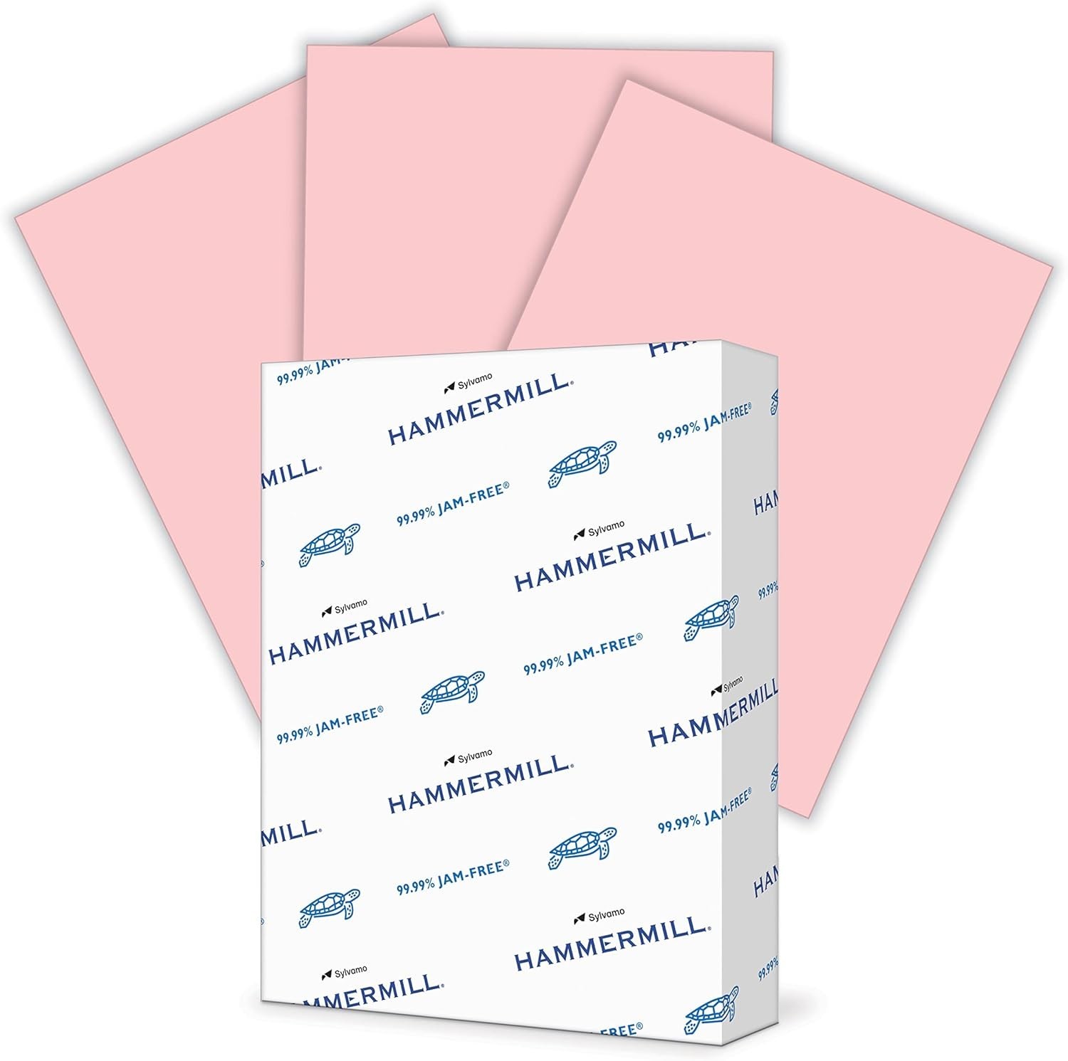 Sustainable 24 lb Pink Printer Paper – 500 Sheets, Perfect for Art & Office Use