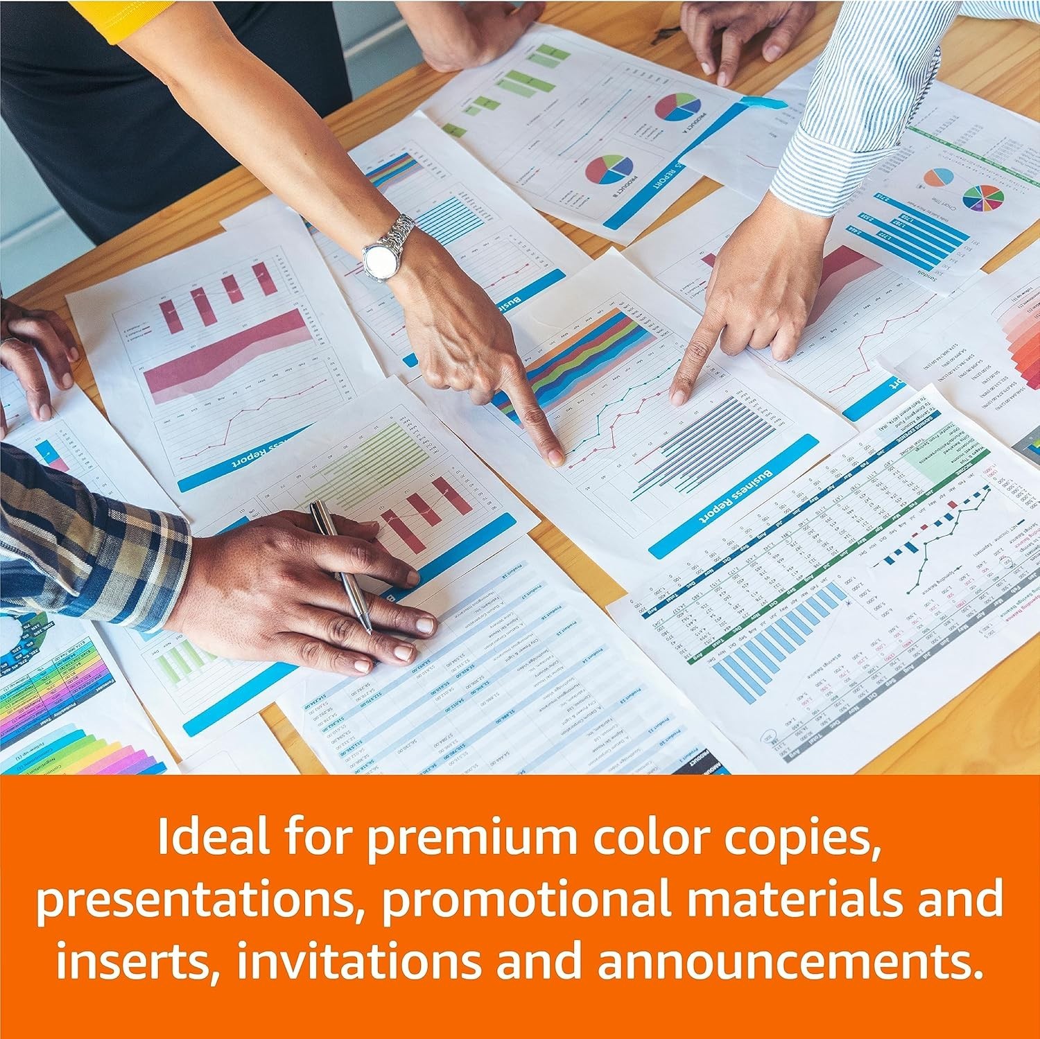Eco-Friendly 1500 Sheets Bright White Printer Paper, 8.5×11 – 97 Brightness