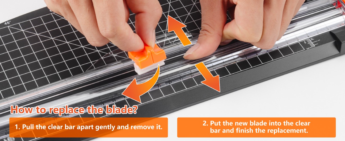 Small Paper Trimmer, Portable Paper Cutter for Label, Origami, Card, Photo,