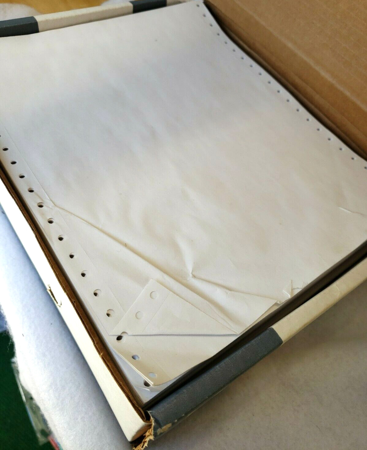 OFFICE CHOICE #20 Blank 1000 Continuous Sheets 9.5″x11″ Computer Paper #368704