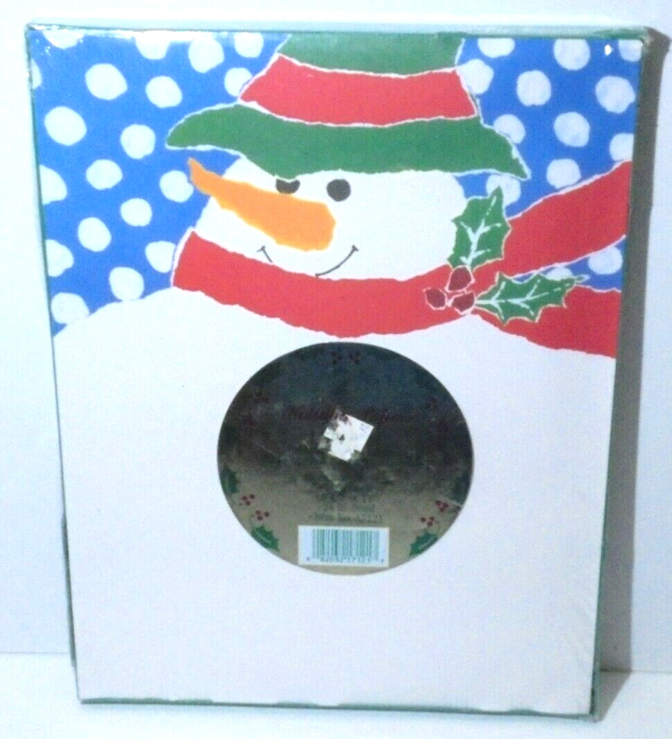 Christmas Snowman Stationery Letterhead Printer Paper 100 Sheets 8.5″ x 11″ NEW