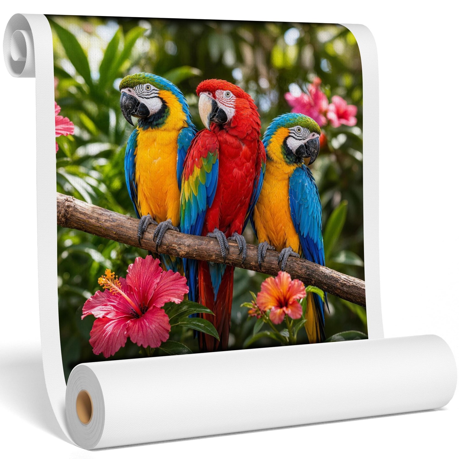 Premium Canvas Roll for Wide Format Printers, Quick Dry Water Resistant for F…