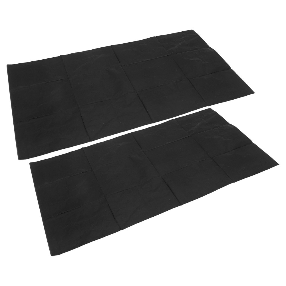 2 Pcs Black Carbon Paper Calligraphy Transfer Papers for Tracing