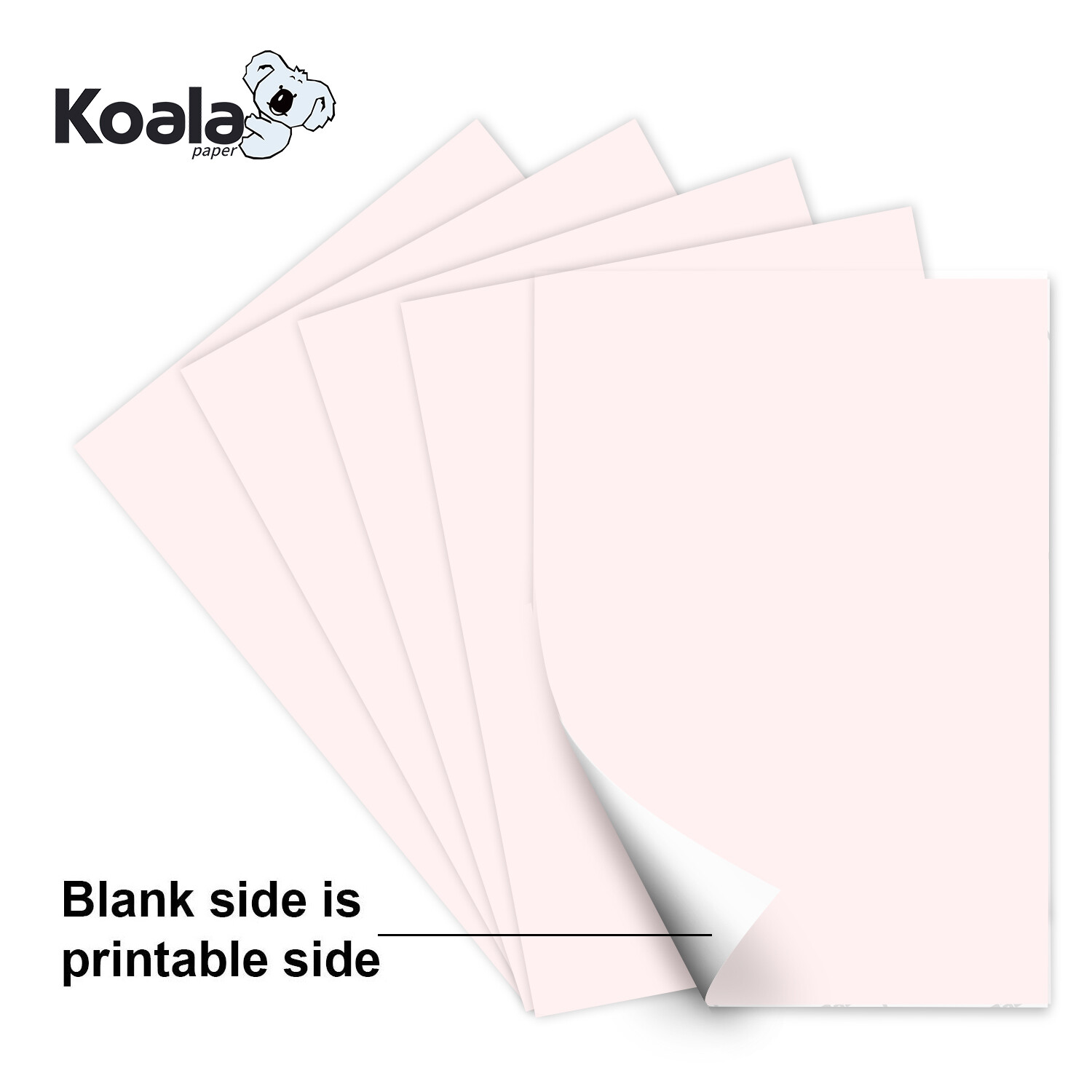 Koala Sublimation Paper 8.5×11 100 Sheet for Inkjet Printer Cotton Polyester Mug