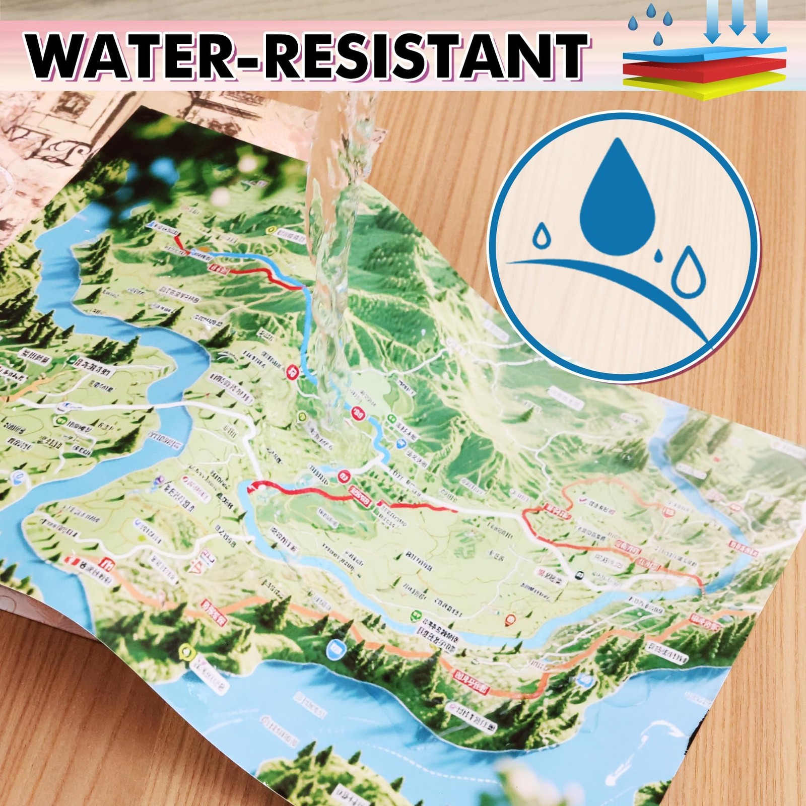 Printable Waterproof Paper for Inkjet Printer 8.5×11 In 30 Sheets Matte White…