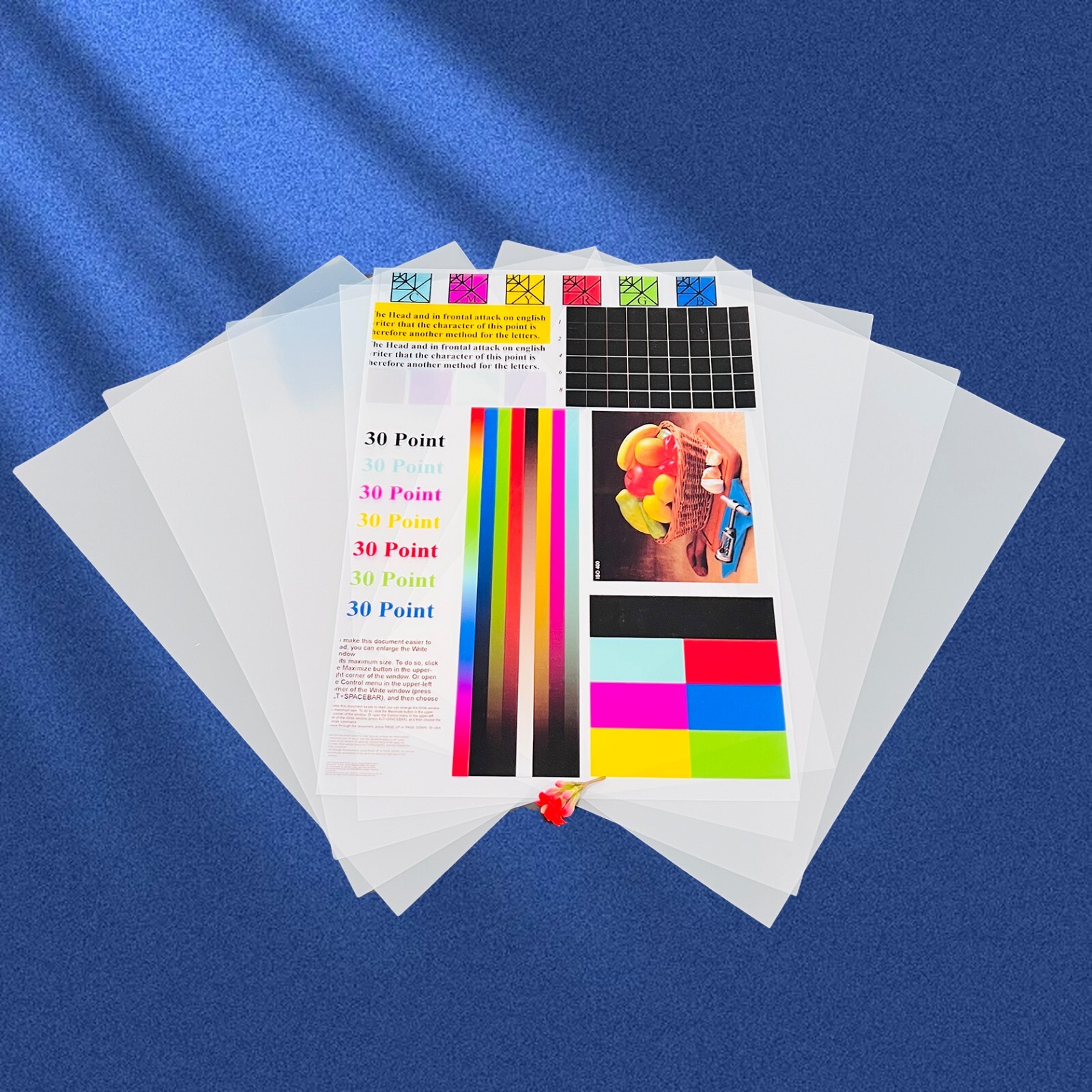 13″ x 19″ – 100 sheets，Digital Negative Inkjet Film for Contact Printing