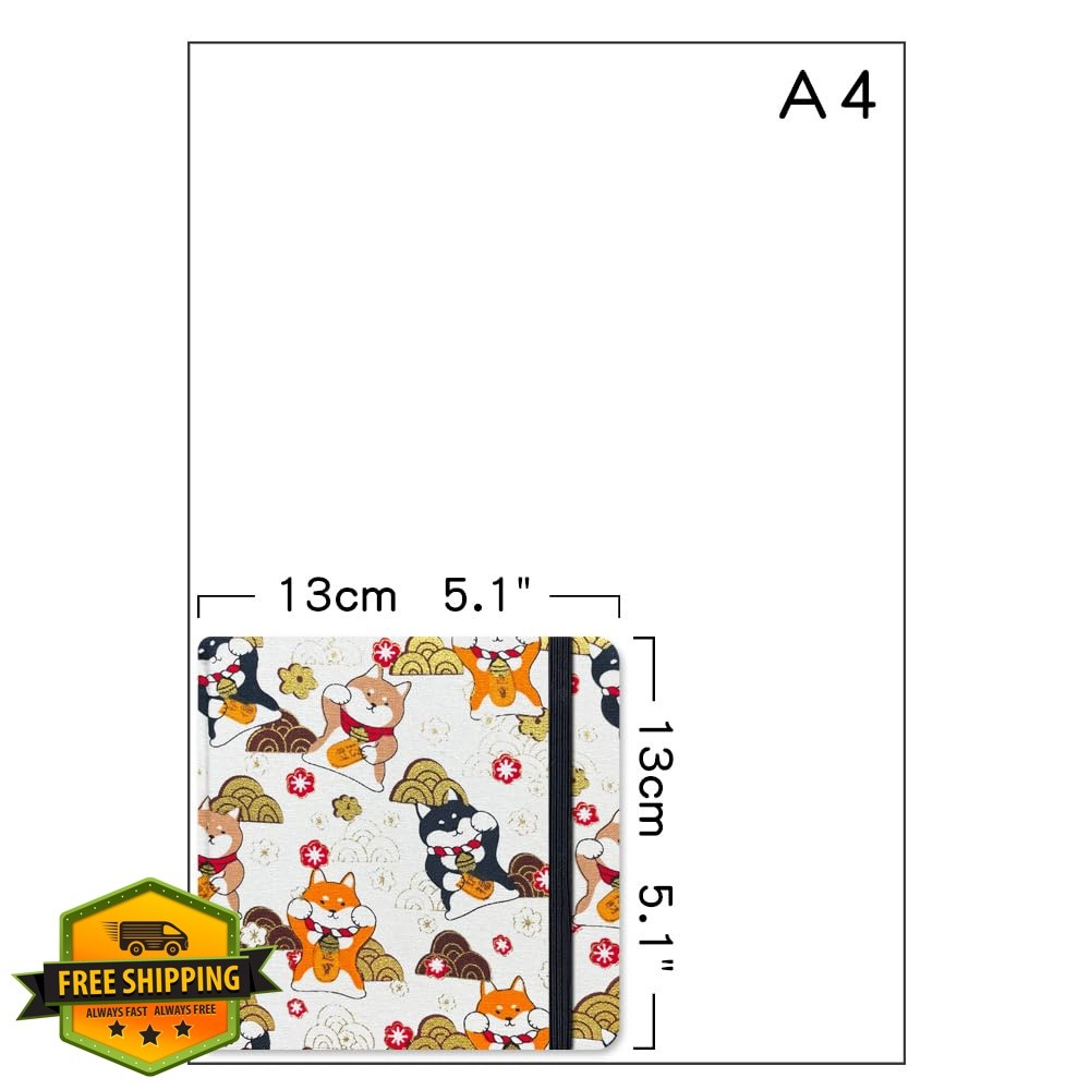 Mifuner White Dog Marker Paper Pad 5×5 110 GSM