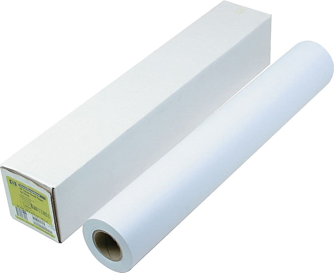 HP Universal Inkjet Print Bond Paper 24″ x 150 ft Matte White Q1396A