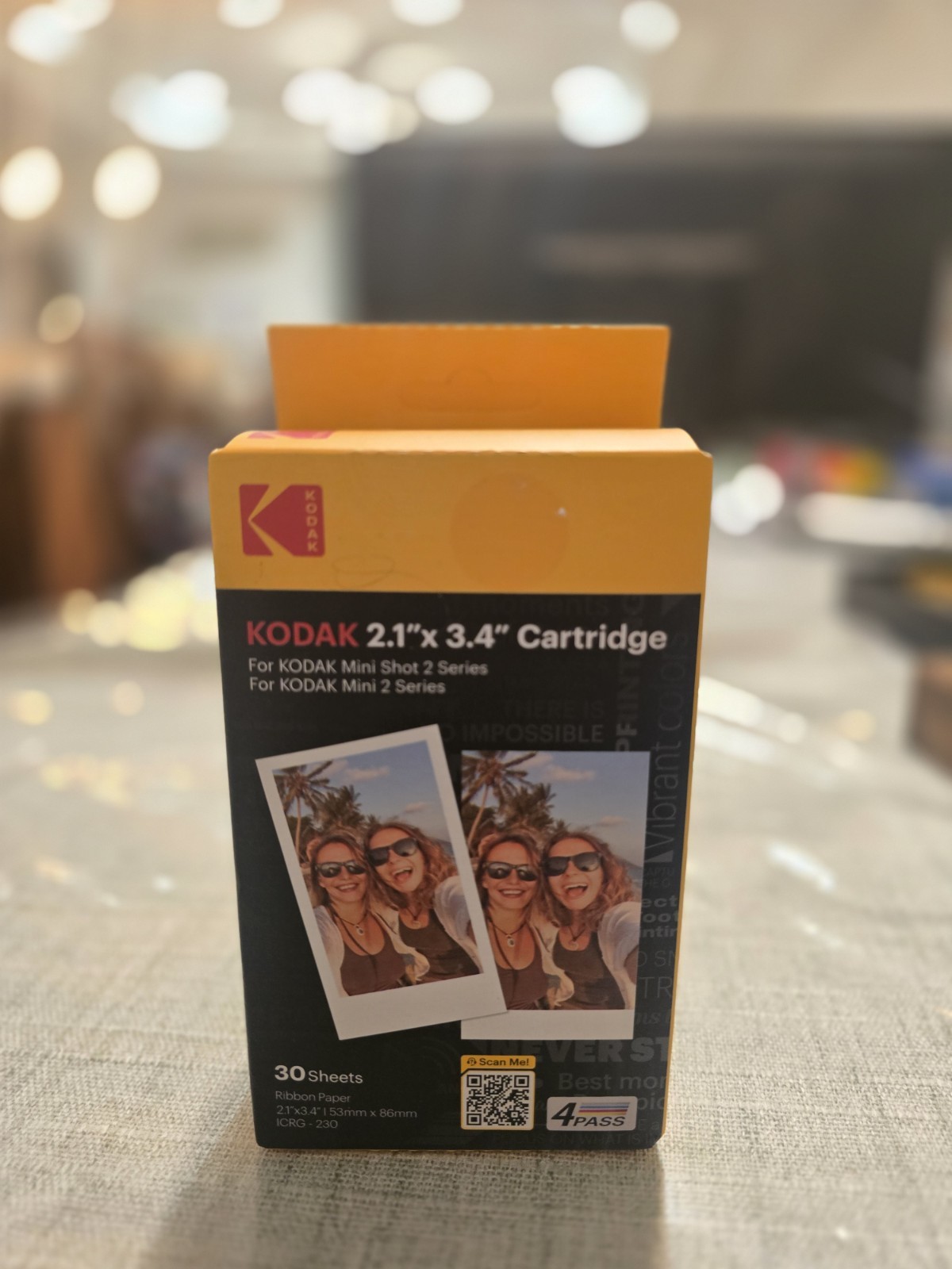 Kodak Cartridge 2.1 X 3.4 30 Sheets For Kodak Mini Shot 2 Series New Torn Box