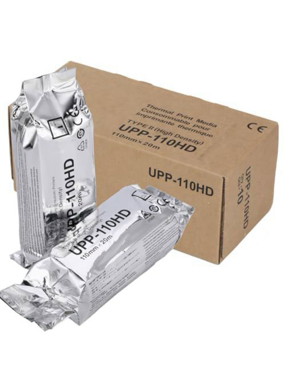 Compatible Sony UPP-110HD Ultrasound Thermal Paper 110mm x 18m 10 Rolls