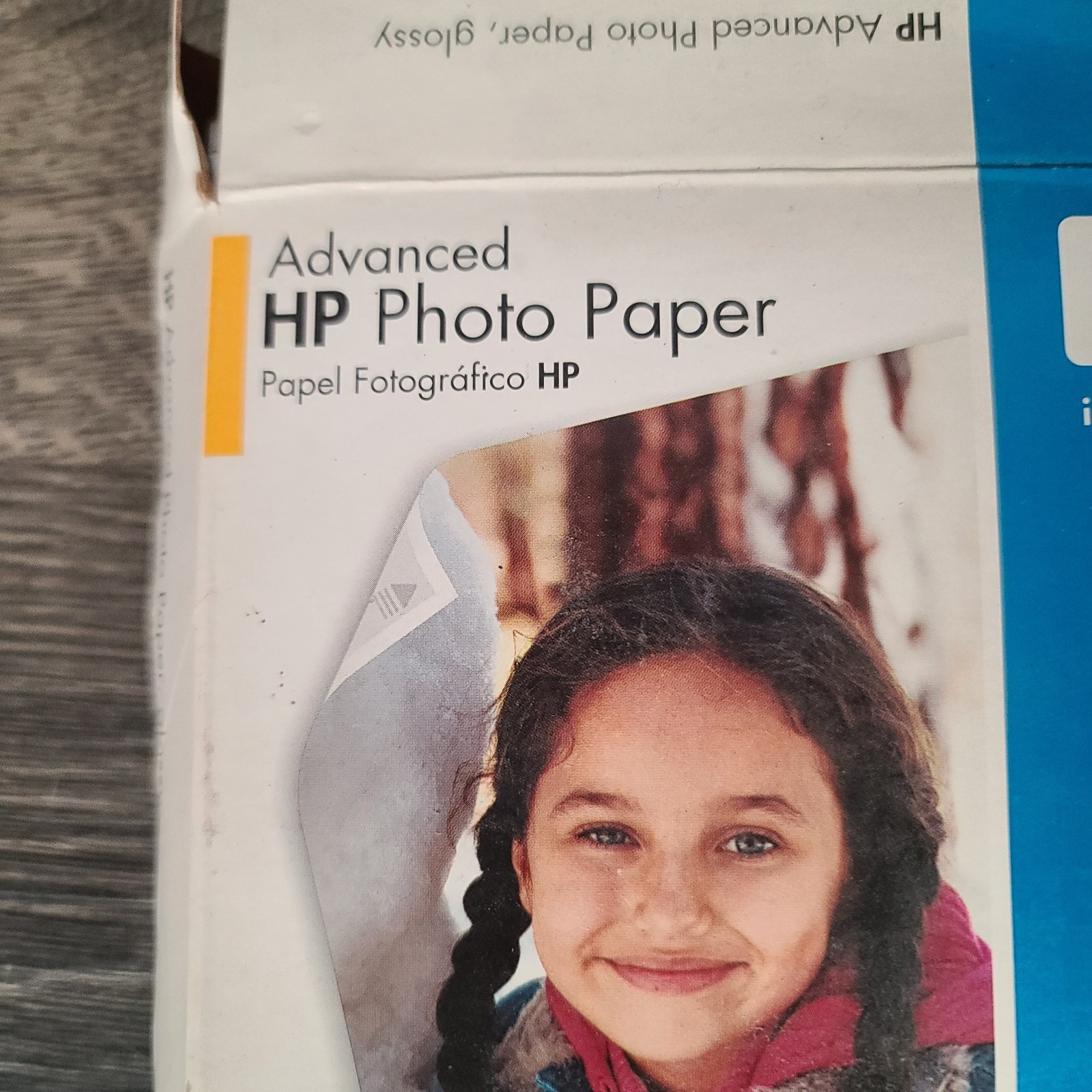 Lot of 2 Inkjet Photo Paper 4×6 Glossy Paper-1 Sealed Staples and 1 Open HP Box