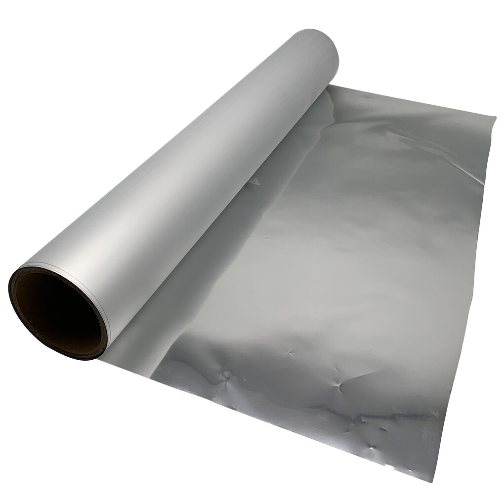 CALCA 13in x 16.4ft DTF Gold / Silver Foil Film Roll Cold Peel 2.95in Core