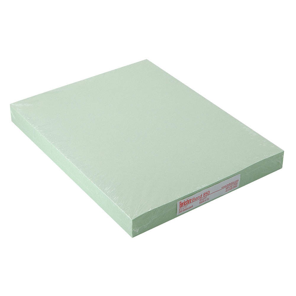 BERKSHIRE BB85081110G PK 10 Paper,8-1/2″ x 11″,PK250 3NPR9
