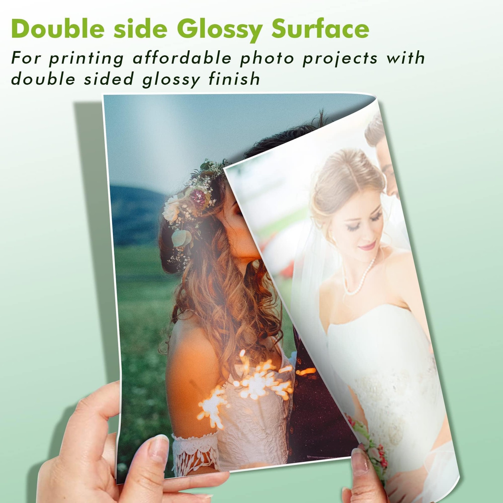 Koala Double Side Thin Glossy Photo Paper 13×19 Inch 120gsm 100 Sheets 32lb