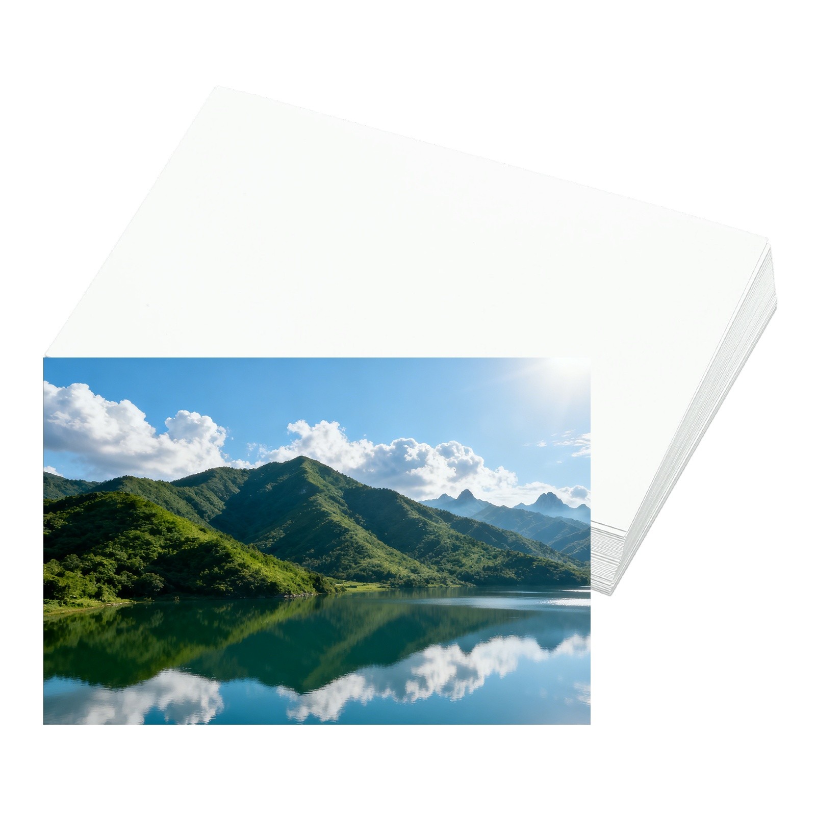 Photo 6×4 inch, 50 sheets 180GSM photo paper for printers