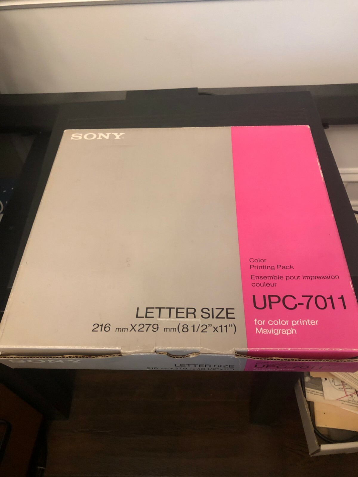 Sony Letter size new in pack UPC-7011 color Printing pack 100 prints